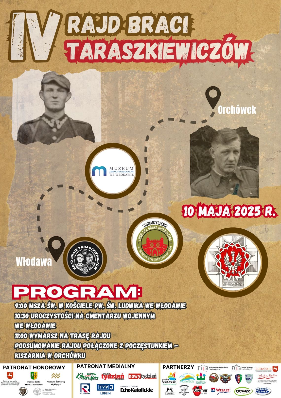 Włodawa. IV Rajd Braci Taraszkiewiczów Włodawa. IV Rajd Braci Taraszkiewiczów