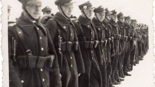 Przed wyruszeniem na front - „Lubicz” drugi z lewej – 1939 rok