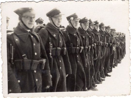 Przed wyruszeniem na front - „Lubicz” drugi z lewej – 1939 rok