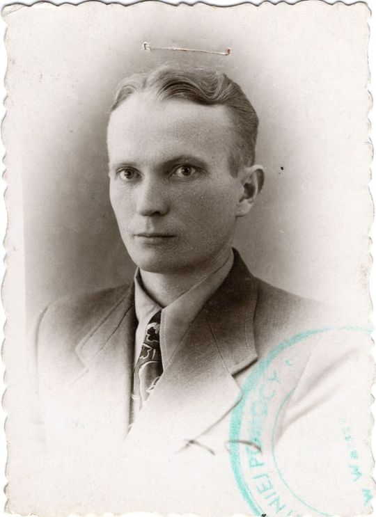 Jako student SGGW - Warszawa - koniec 1945 r.