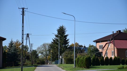 Pojaśniało w gminie Fajsławice. Postawili nowe latarnie