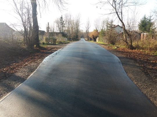 Gm. Łopiennik Górny. Prawie 4 km długo wyczekiwanego asfaltu.