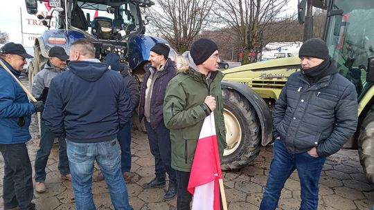 Protest rolników w Chełmie 2023 - fotorelacja