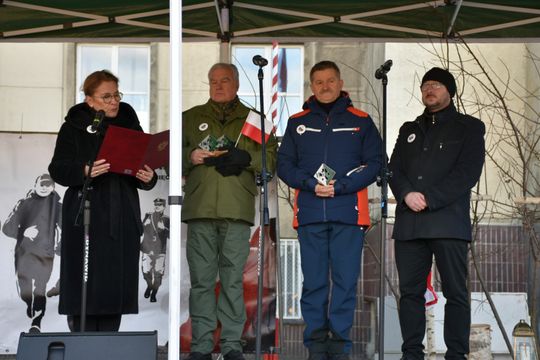 Reprezentacja Fajsławic już po raz trzeci pobiegła tropem wilczym