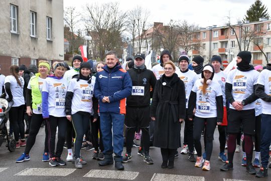 Reprezentacja Fajsławic już po raz trzeci pobiegła tropem wilczym