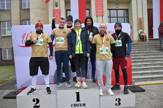 Reprezentacja Fajsławic już po raz trzeci pobiegła tropem wilczym