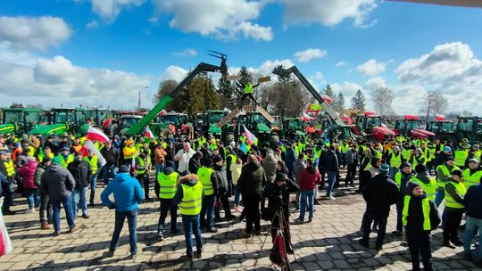 Protest rolników i Oszukanej Wsi w Czerniczynie (fot. Piotr Pryjma)