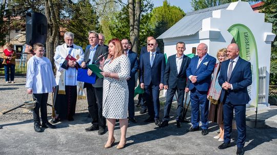 Otwarcie drogi powiatowej w Żółtańcach (Fot. Gmina Chełm)