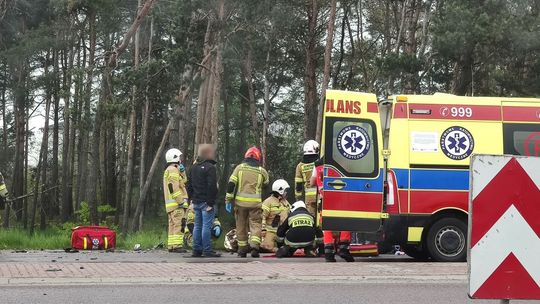 Wypadek na trasie Chełm-Piaski w Dorohuczy [30.04.2023]