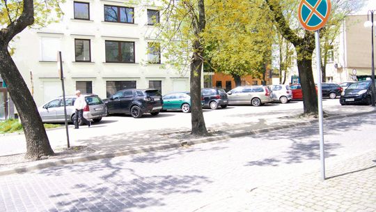 parking znajdujący się przy ul. Przechodniej zostanie całkowicie wyłączony z ruchu