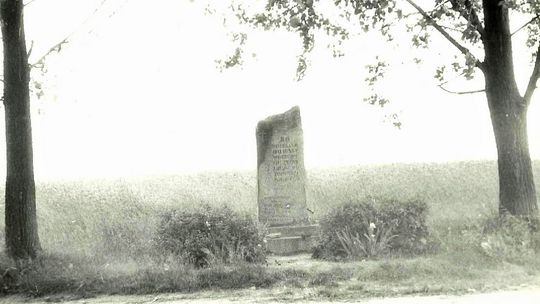 Obelisk upamiętniający bitwę pod Krasnymstawem w 1985 roku