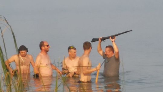 Karabin znaleziony w Okunince (fot. Stowarzyszenie Odkrywców Ziemi Włodawskiej)