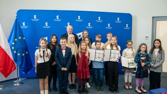 Uczniowie z naszych szkół nagrodzeni w konkursie o funduszach europejskich