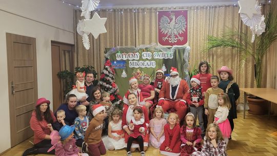 Gm. Gorzków. Mikołaj odwiedził dzieci w CSK [ZDJĘCIA]