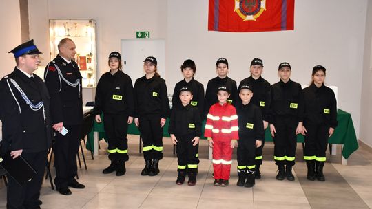 Krasnystaw. Ślubowanie Młodzieżowej Drużyny Pożarniczej przy OSP KSRG Krakowskie Przedmieście
