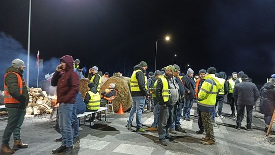 Gm. Dorohusk. Rolnicy dalej protestują [GALERIA ZDJĘĆ]