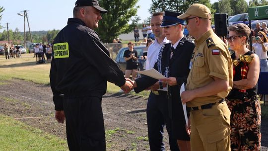 Zawody sportowo-pożarnicze w gminie Leśniowice (26 maja)