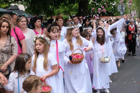 Chełm. Boże Ciało 2024. Procesja przeszła ulicami miasta [GALERIA ZDJĘĆ]