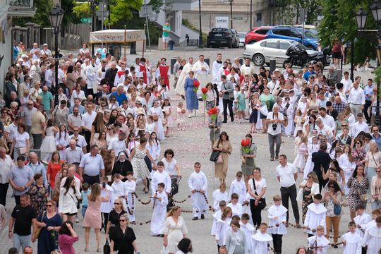 Chełm. Boże Ciało 2024. Procesja przeszła ulicami miasta [GALERIA ZDJĘĆ]