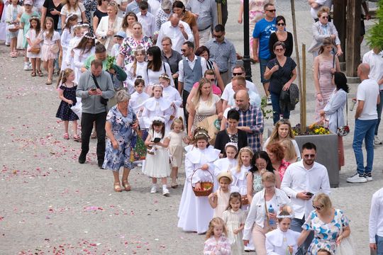 Chełm. Boże Ciało 2024. Procesja przeszła ulicami miasta [GALERIA ZDJĘĆ]