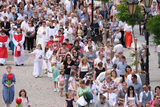 Chełm. Boże Ciało 2024. Procesja przeszła ulicami miasta [GALERIA ZDJĘĆ]