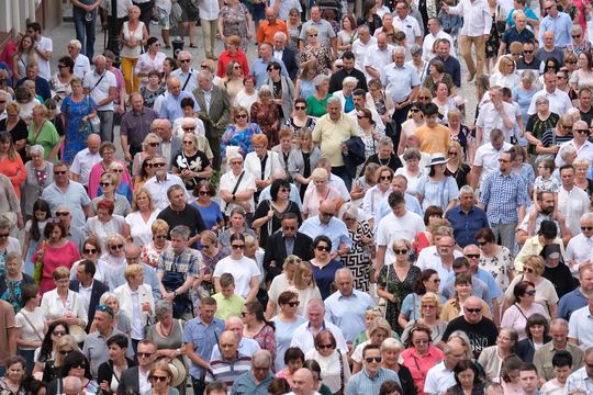 Chełm. Boże Ciało 2024. Procesja przeszła ulicami miasta [GALERIA ZDJĘĆ]