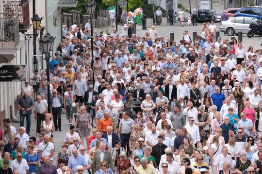 Chełm. Boże Ciało 2024. Procesja przeszła ulicami miasta [GALERIA ZDJĘĆ]