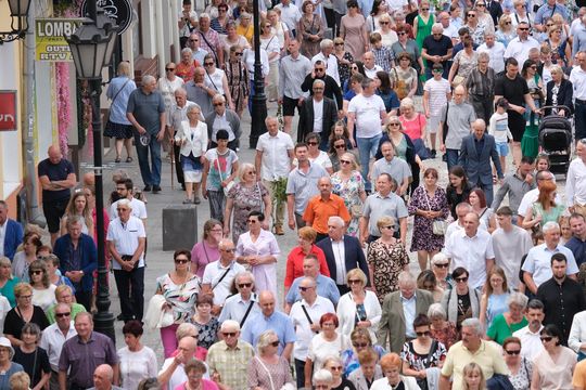 Chełm. Boże Ciało 2024. Procesja przeszła ulicami miasta [GALERIA ZDJĘĆ]