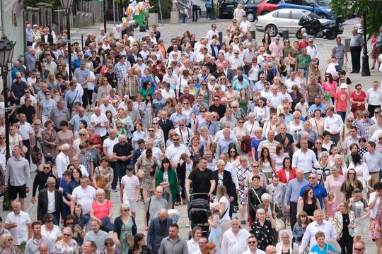 Chełm. Boże Ciało 2024. Procesja przeszła ulicami miasta [GALERIA ZDJĘĆ]