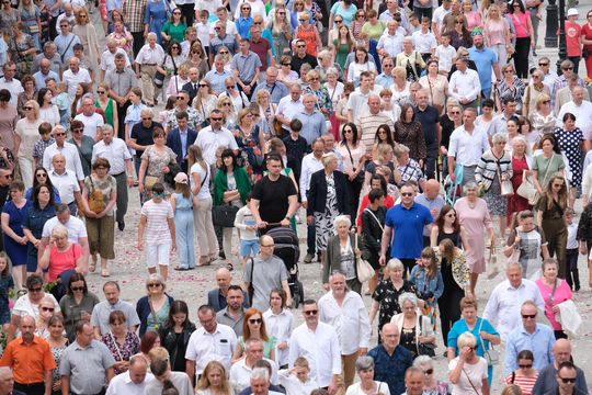 Chełm. Boże Ciało 2024. Procesja przeszła ulicami miasta [GALERIA ZDJĘĆ]