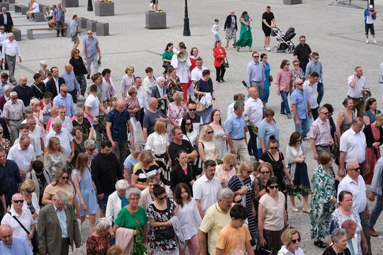 Chełm. Boże Ciało 2024. Procesja przeszła ulicami miasta [GALERIA ZDJĘĆ]