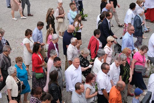 Chełm. Boże Ciało 2024. Procesja przeszła ulicami miasta [GALERIA ZDJĘĆ]