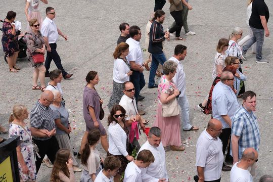 Chełm. Boże Ciało 2024. Procesja przeszła ulicami miasta [GALERIA ZDJĘĆ]