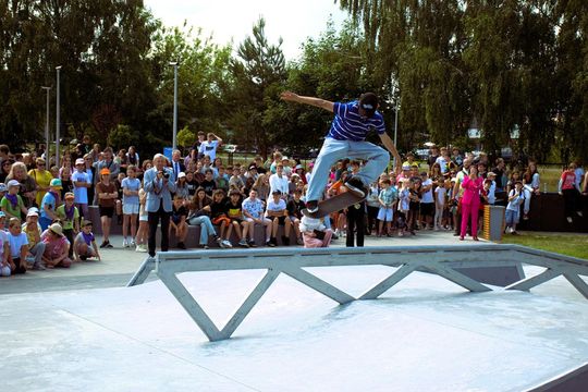 Włodawa. Oficjalne otwarcie włodawskiego skateparku [GALERIA ZDJĘĆ]