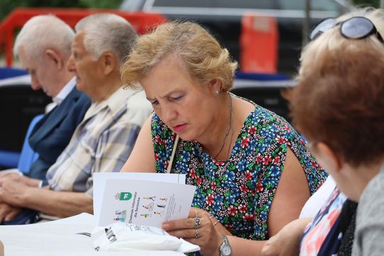 Chełmska biesiada seniorów  "Na ludową nutę z wiankiem w tle" [GALERIA ZDJĘĆ]