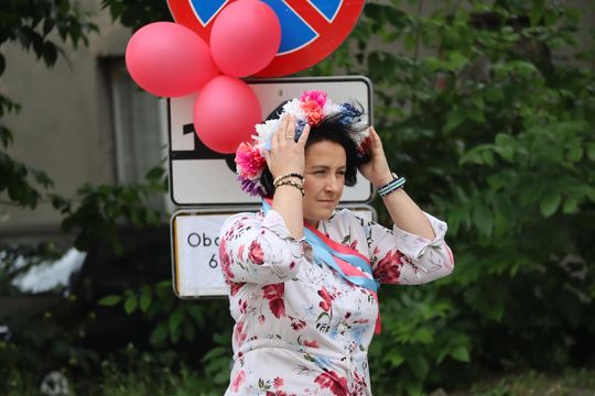 Chełmska biesiada seniorów  "Na ludową nutę z wiankiem w tle" [GALERIA ZDJĘĆ]