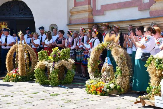 Chmielaki Krasnostawskie 2024. Najpiękniejszy Wieniec Chmielowy [GALERIA ZDJĘĆ]