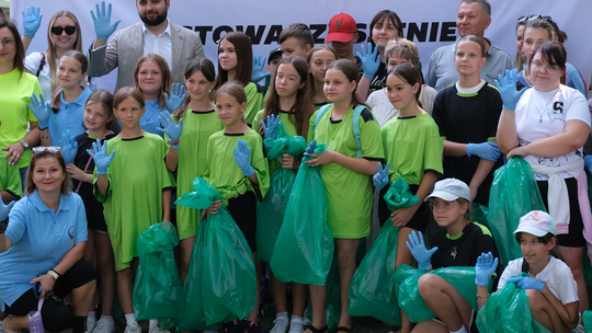 Chełm. Piknik ekologiczny na plac zabaw w Parku im. Unii Europejskiej [GALERIA ZDJĘĆ]