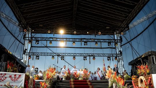 Nasi na Dożynkach Województwa Lubelskiego 2024 w Radawcu Dużym [GALERIA ZDJĘĆ]