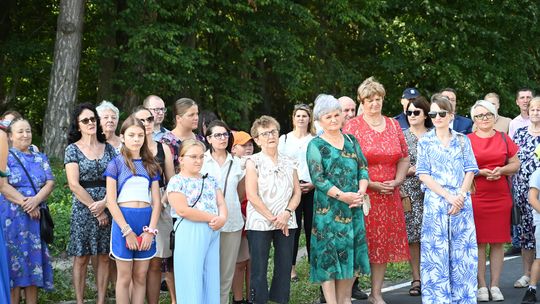 Powiat chełmski. Uroczyste otwarcie drogi powiatowej Żmudź Kolonia – Wólka Leszczańska oraz chodnika  [GALERIA ZDJĘĆ]