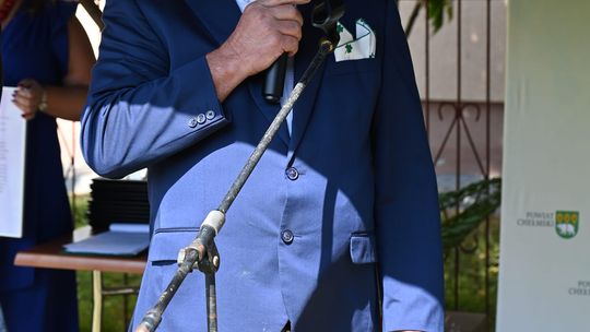 Powiat chełmski. Uroczyste otwarcie drogi powiatowej Żmudź Kolonia – Wólka Leszczańska oraz chodnika  [GALERIA ZDJĘĆ]