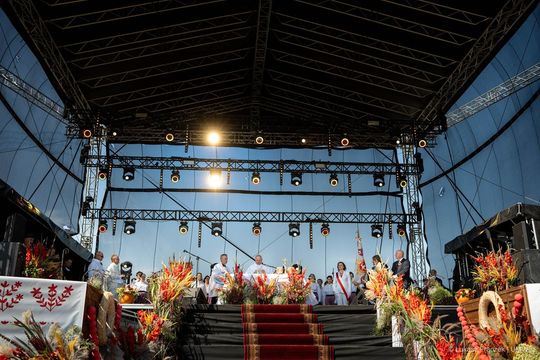 Nasi na Dożynkach Województwa Lubelskiego 2024 w Radawcu Dużym [GALERIA ZDJĘĆ]