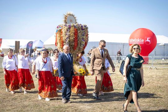 Nasi na Dożynkach Województwa Lubelskiego 2024 w Radawcu Dużym [GALERIA ZDJĘĆ]