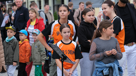 Dzień Sportu w Chełmie. Były nawet dinozaury... [GALERIA ZDJĘĆ]