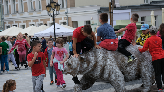 Dzień Sportu w Chełmie. Były nawet dinozaury... [GALERIA ZDJĘĆ]
