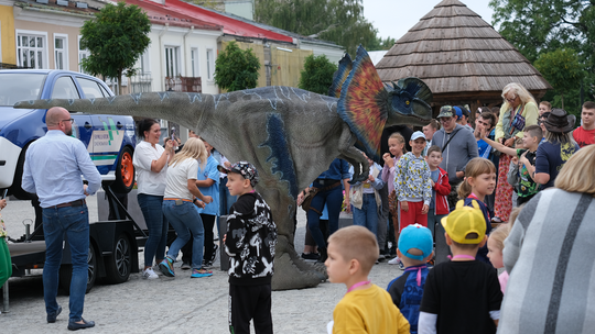 Dzień Sportu w Chełmie. Były nawet dinozaury... [GALERIA ZDJĘĆ]