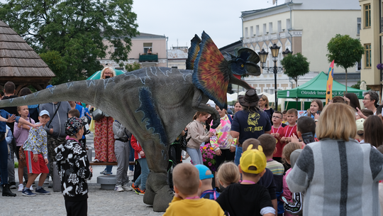 Dzień Sportu w Chełmie. Były nawet dinozaury... [GALERIA ZDJĘĆ]