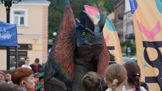 Dzień Sportu w Chełmie. Były nawet dinozaury... [GALERIA ZDJĘĆ]
