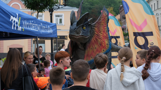 Dzień Sportu w Chełmie. Były nawet dinozaury... [GALERIA ZDJĘĆ]