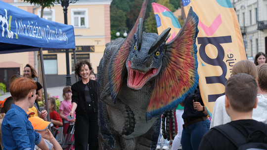 Dzień Sportu w Chełmie. Były nawet dinozaury... [GALERIA ZDJĘĆ]